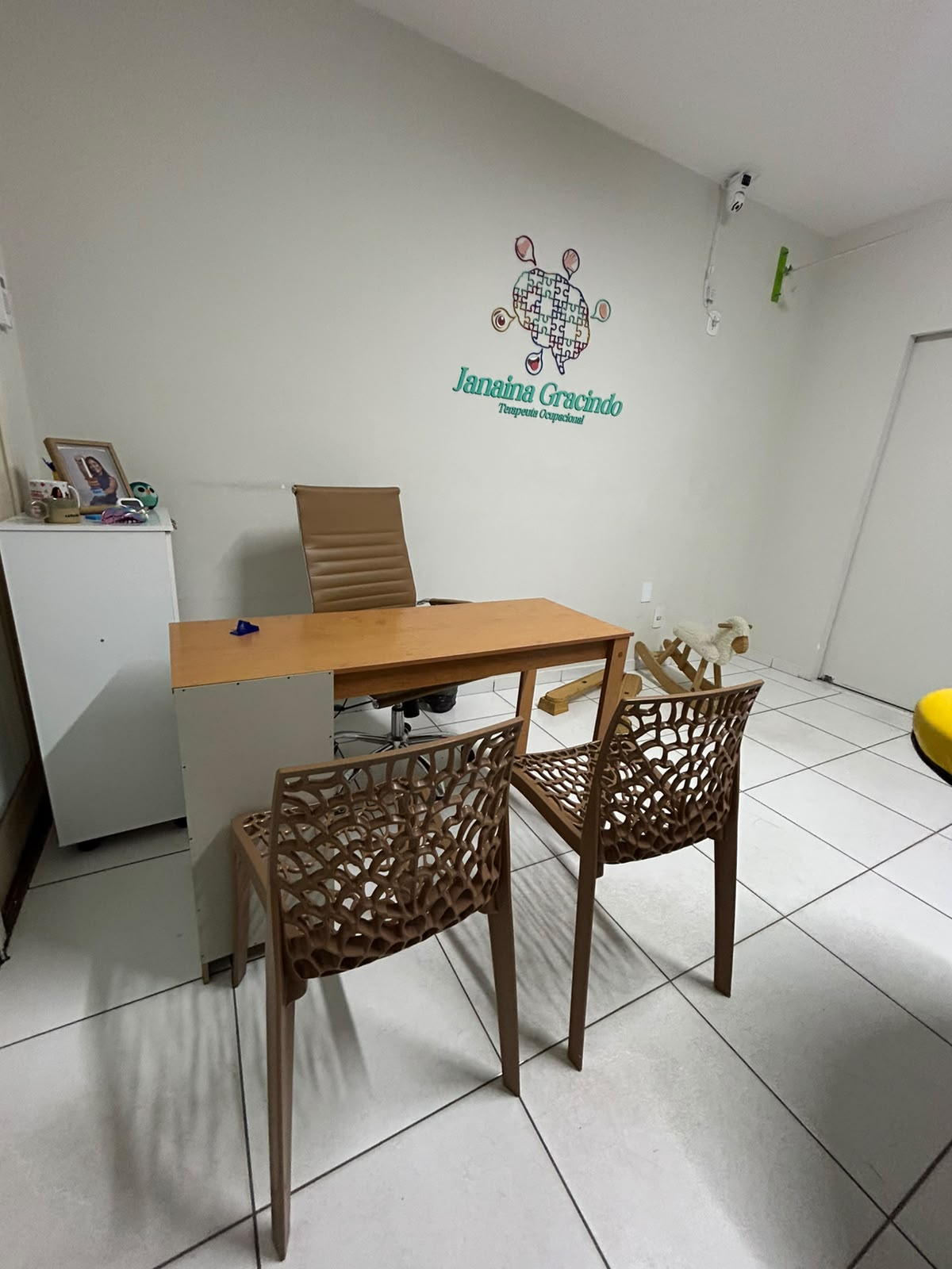 Visão do consultório de Terapia Ocupacional